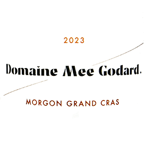 ドメーヌ・ミー・ゴダール・モルゴン・グラン・クラ 2023