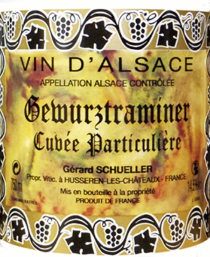 ジェラール・シュレール・エ・フィス・ヴァン・ダルザス・ゲヴュルツトラミネール・キュヴェ・パルティキュリエール 2019