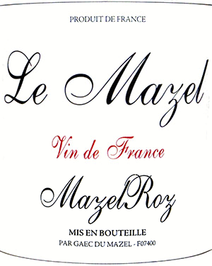 ル・マゼル・ヴァン・ド・フランス・ロゼ・マゼル・ローズ 2024