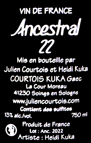 ル・クロ・ド・ラ・ブリュイエール（ジュリアン・クルトワ）・ヴァン・ド・フランス・ルージュ・アンセストラル 2022