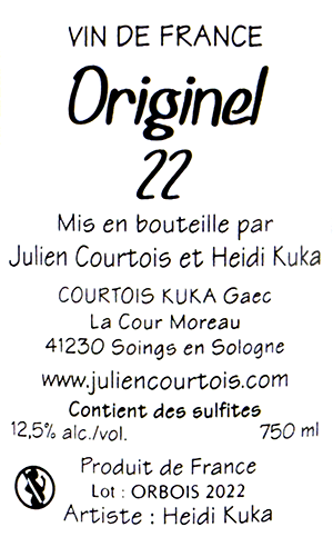 ル・クロ・ド・ラ・ブリュイエール（ジュリアン・クルトワ）・ヴァン・ド・フランス・ブラン・オリジネル 2022