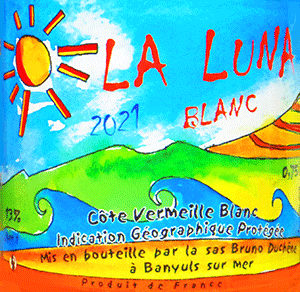ドメーヌ・ブルノ・デュシェン・ヴァン・ド・ペイ・ド・ラ・コート・ヴェルメーイユ・ブラン・ラ・ルナ 2021 N