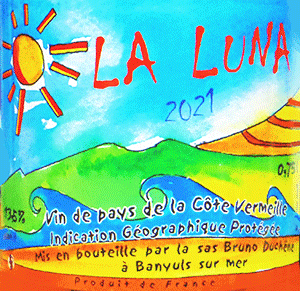 ドメーヌ・ブルノ・デュシェン・ヴァン・ド・ペイ・ド・ラ・コート・ヴェルメーイユ・ルージュ・ラ・ルナ 2021 N