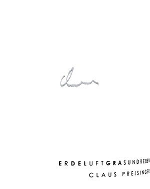 クラウス・プライジンガー・グリューナー・フェルトリーナ・地球,空気, 草と葡萄樹 2022 セット