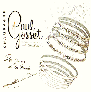 ドメーヌ・ポール・ゴッセ・シャンパーニュ・ブリュット・ナチュール・デ・ジュー ル・エ・デ・ミュイ NV（2022ベース）