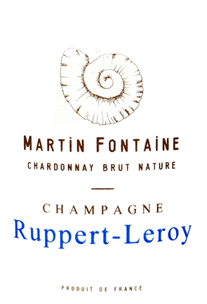 リュペール・ルロワ・シャンパーニュ・ブリュット・ナチュール・マルタン・フォンテーヌNV（2017）
