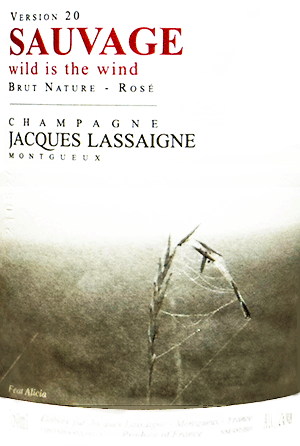 ジャック・ラセーニュ・シャンパーニュ・ブリュット・ナチュール・ソヴァージュ・ロゼ NV