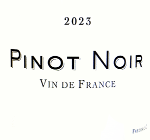 フレデリック・コサール・ヴァン・ド・フランス・ルージュ・ピノ・ノワール 2023