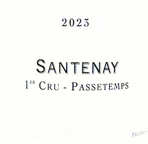 フレデリック・コサール・サントネイ 1erCRU パスタン 2023