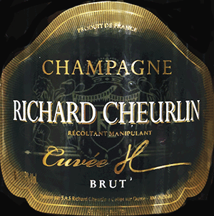 リシャール・シュルラン・シャンパーニュ・ブリュット・アッシュ・ミレジメ 2010