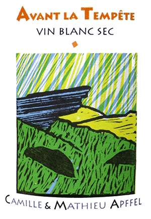 カミーユ・エ・マチュ・ アプフェル・ヴァン・ド・フランス・ブラン・アヴァン・ラ・トンペット 2023