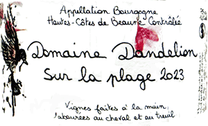 ドメーヌ・ダンドリオン・オート・コート・ド・ボーヌ・シュール・ラ・プラージュ 2023
