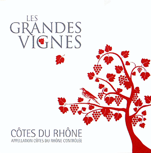 レ・ヴィニュロン・デステザルグ・レ・グランド・ヴィーニュ・コート・デュ・ローヌ・ルージュ 2024 3L  バック・イン・ボックス