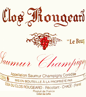 クロ・ルジャール・ソミュール・シャンピニー・ルージュ・ル・ブール 2017