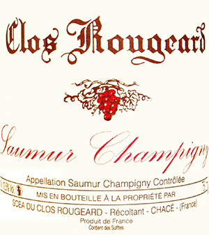 クロ・ルジャール・ソミュール・シャンピニー・ルージュ・ル・クロ 2017