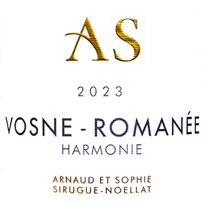 ドメーヌ・アルノー・エ・ソフィー・シリュグ・ノエラ・ヴォーヌ・ロマネ・アルモニー 2023