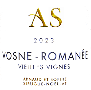 ドメーヌ・アルノー・エ・ソフィー・シリュグ・ノエラ・ヴォーヌ・ロマネ・ヴィエイユ・ヴィーニュ 2023
