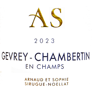 ドメーヌ・アルノー・エ・ソフィー・シリュグ・ノエラ・ジュヴレ・シャンベルタン・アン・シャン 2023