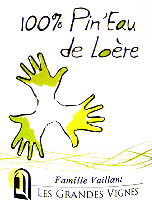 レ・グランド・ヴィーニュ・ヴァン・ド・フランス・ブラン・ピノー・ド・ラ・ロワール 2023