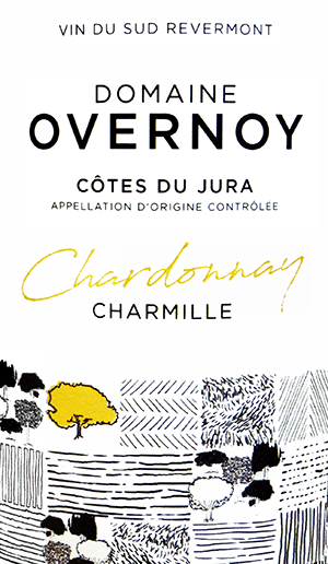 ドメーヌ・オヴェルノワ（ジャン・ルイ ＆ ギョーム）・コート・デュ・ジュラ・ブラン・シャルミーユ 2022