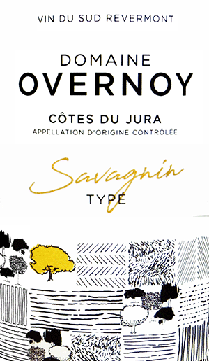 ドメーヌ・オヴェルノワ（ジャン・ルイ ＆ ギョーム）・コート・デュ・ジュラ・ブラン・サヴァニャン・ティペ 2020
