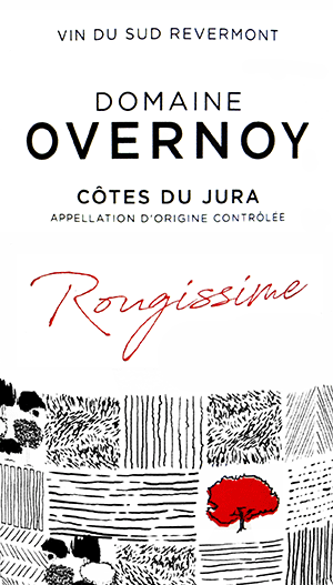 ドメーヌ・オヴェルノワ（ジャン・ルイ ＆ ギョーム）・コート・デュ・ジュラ・ルージュ・ルジシーム 2022