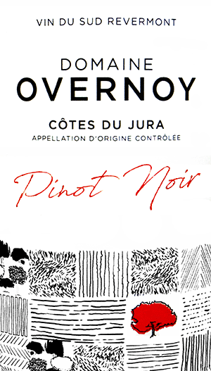 ドメーヌ・オヴェルノワ（ジャン・ルイ ＆ ギョーム）・コート・デュ・ジュラ・ルージュ・ピノ・ノワール 2023