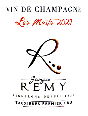 ドメーヌ・ジョルジュ・レミ・シャンパーニュ1erCRUブラン・ド・ブラン・ル・ミュイ 2021
