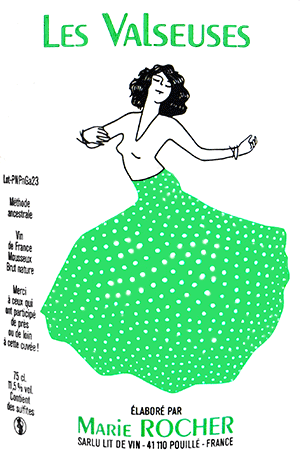 マリー・ロシェ・ヴァン・ド・フランス・ロゼ・ペティアン・ナチュレル・レ・ヴァルスーズ 2022