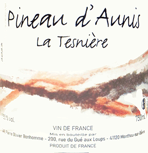 ピエール・オリヴィエ・ボノーム・ヴァン・ド・フランス・ルージュ・ラ・テニエール・ピノ・ドニス 2024