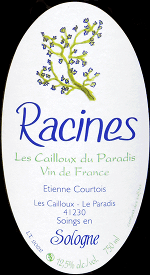 レ・カイユ・デュ・パラディ・ヴァン・ド・フランス・ラシーヌ・ブラン 2022